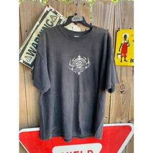 Vintage 2003 Orange County Shoppers New York tshirt with skulls and flames XL